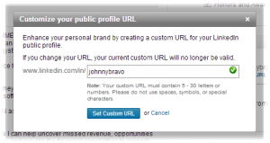 Customize Your LinkedIn Public Profile URL