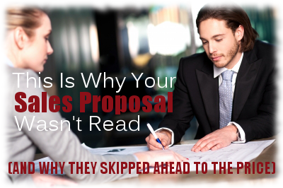 This Is Why Your Sales Proposal Wasn't Read