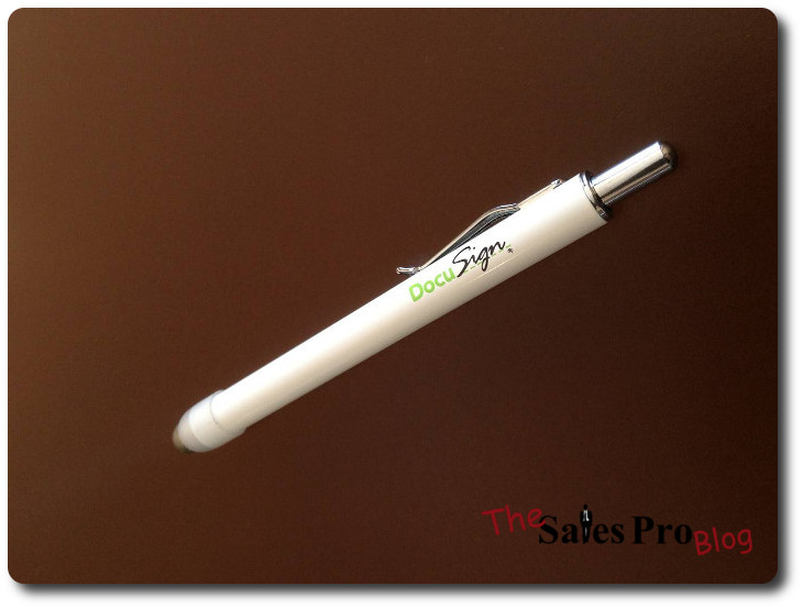 DocuSign Tablet Stylus Pen Promotional Giveaway Example