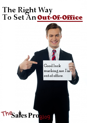 The Right Way To Set An Out-Of-Office